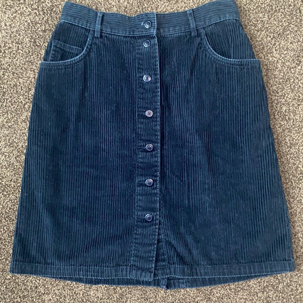 Eddie Bauer Corduroy Skirt